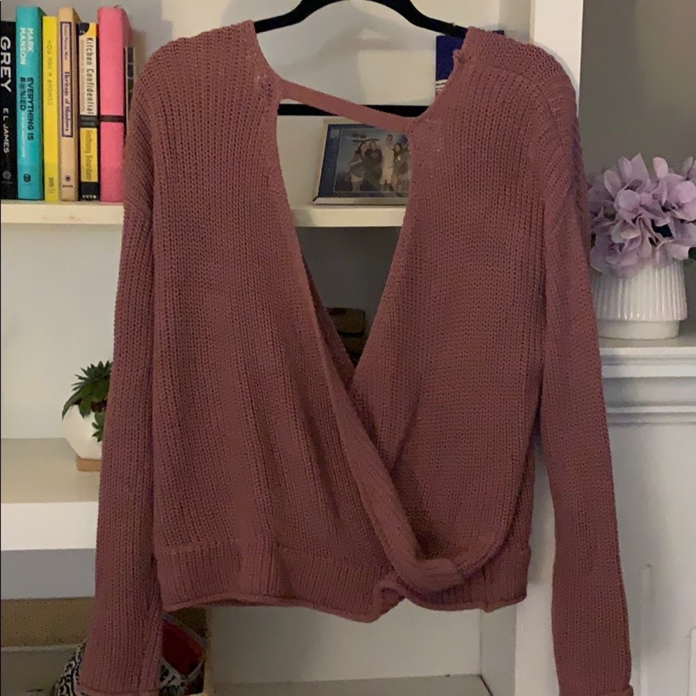 Open Back Sweater - Picture 3 of 3